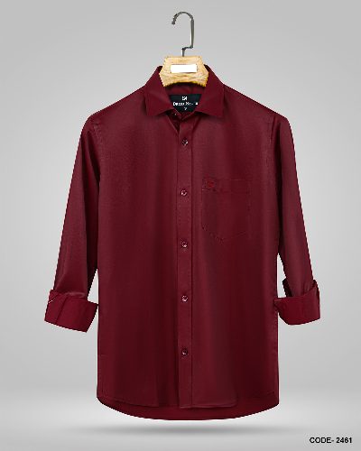 Luxury Shining Fabrics Shirt